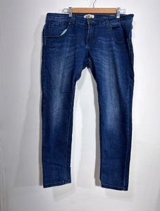 Combo Of 1 Jeans, 1 Mandarin Collar Maroon T-Shirt and Cotton Red T Shirt