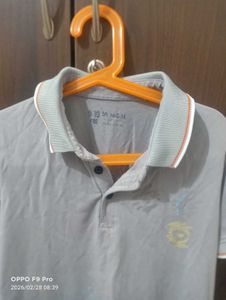 Classic Grey Polo T-Shirt