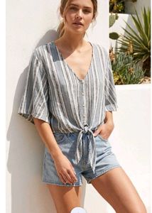 Beautiful Striped Oversize shirt