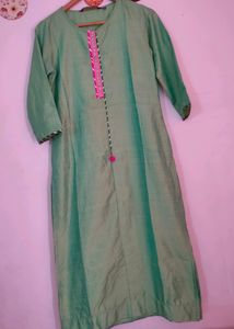 Sangria Green Kurta☘️