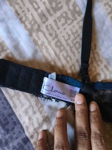 Black Polka Dot Bra