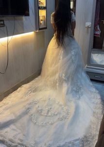beautiful embellished bridal gown 🎀🧚🏻‍♀️🦋