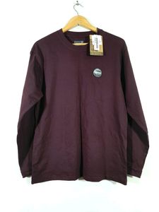 Burgundy Printed Casual T-Shirt  (Men's )