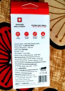 Swiss Military USB-A to USB-C Cable
