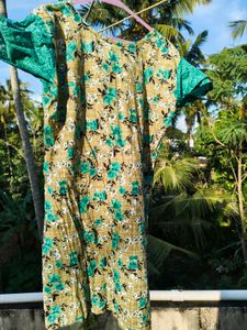 Comfortable Floral Nightgown