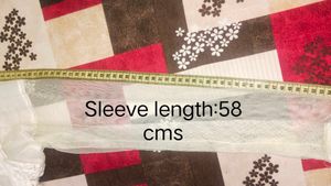 Elegant White Kurta with Golden Embroidery