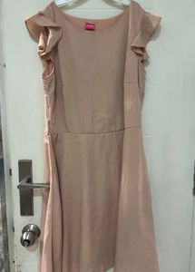 GLOBUS  Nude Color A Line Dress