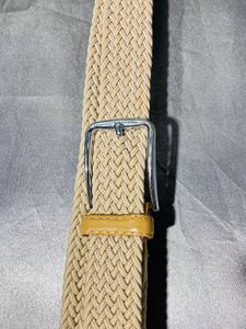 Braided Beige Belt