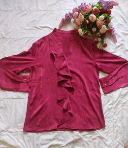 Elegant Ruffled Blouse