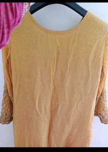 Elegant Yellow Kurta Set with Dupatta