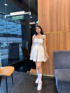 Cute Floral Print flowy Dress