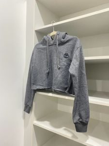 Timberland Grey Solid Hoodie