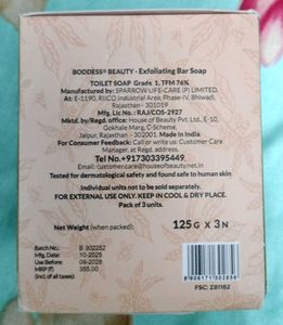 Exfoliating Bar Soap 3 in 1 super saver pack