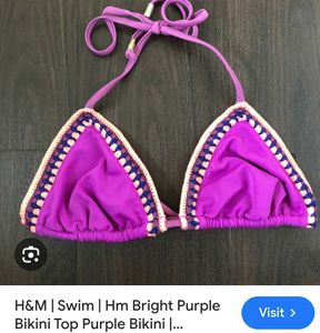 H&M Purple Bikini Set