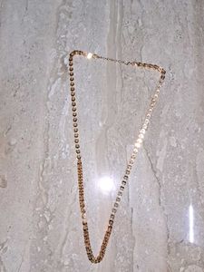 Elegant Gold Tone Chain Necklace