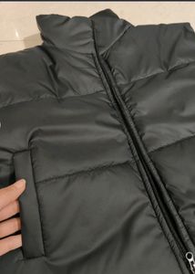 Black Puffer Vest Jacket