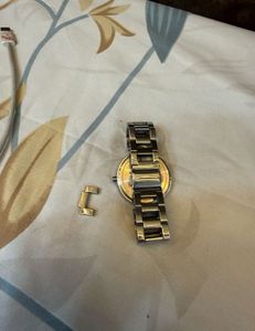 Elegant Pink Dial Watch