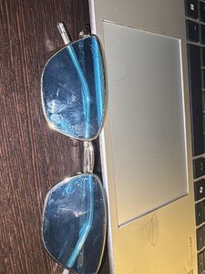 Mac V Stylish Blue Lens Sunglasses