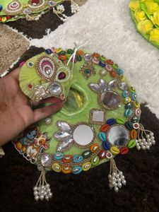 laddu Gopal, fancy elegant beautiful party wear dr