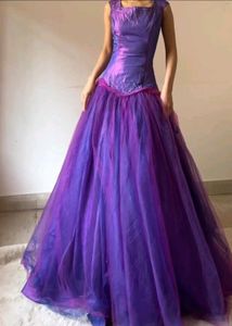 Stunning Purple Ball Gown