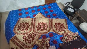5 Seater Sofa Cover Set - Floral Design