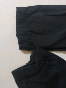 Black joggers