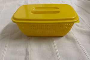 Yellow Plastic Storage Container (Unused)