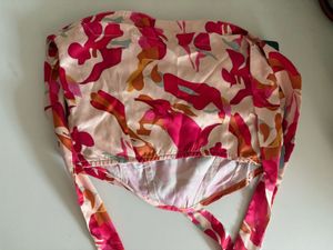 Floral Print Corset Top