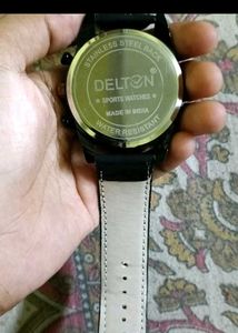 Men's Black Fashion Watch
