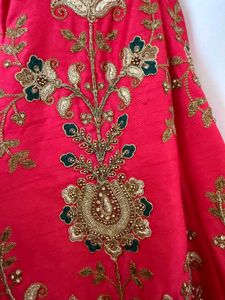 bridel Pink Lehenga Choli