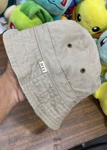 Rare Khaki Bucket Hat Reversible NII