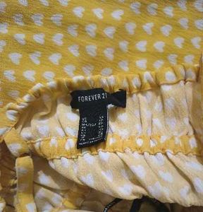 Yellow Printed Playsuit