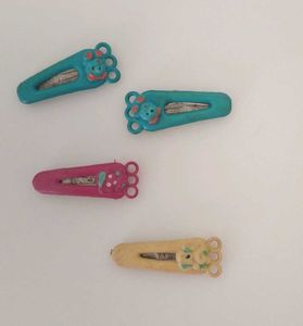 Cute Hair Clips - Set of 8