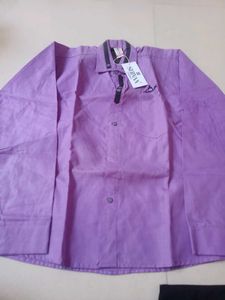 new  Purple Casual Shirt