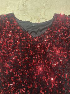 Sparkling Sequin Blouse