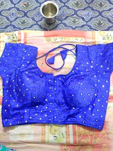 royal blue Mirror Work