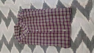 Men's Plaid Button-Down Shirt