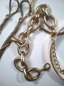 Gold-tone Jewelry Set