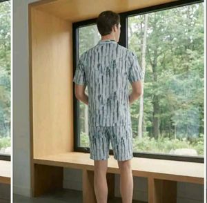Men's Printed Pajama Set