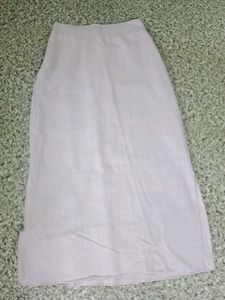 Classic lavender Elastic Waist Maxi Skirt