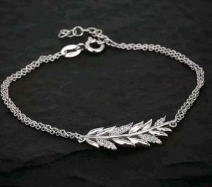 real silver bracelet