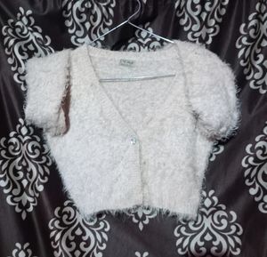 Party Style Woollen Shrug