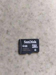 SanDisk 4GB MicroSDHC Card