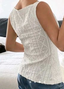 white top