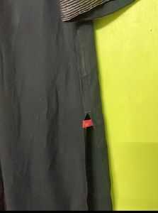 Black Color W Kurta For Ladies