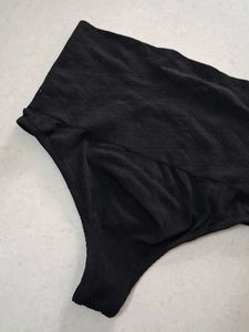 Shein Black High Waisted Thong