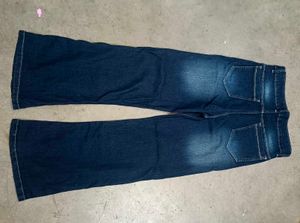 Classic Dark Wash Flare Jeans