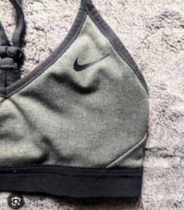 Nike Gray Sports Bra