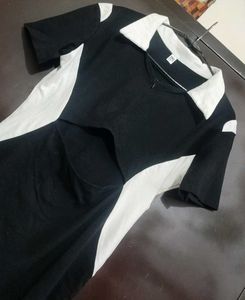 Black &amp; White Dress For Girl Or Women 32 Bust