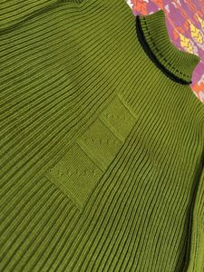 Olive Green Turtleneck Sweater
